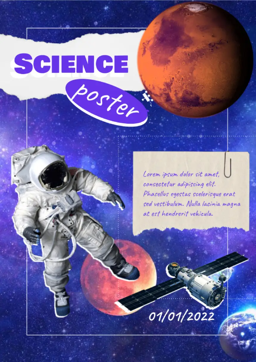 Science Poster Template for Google Docs